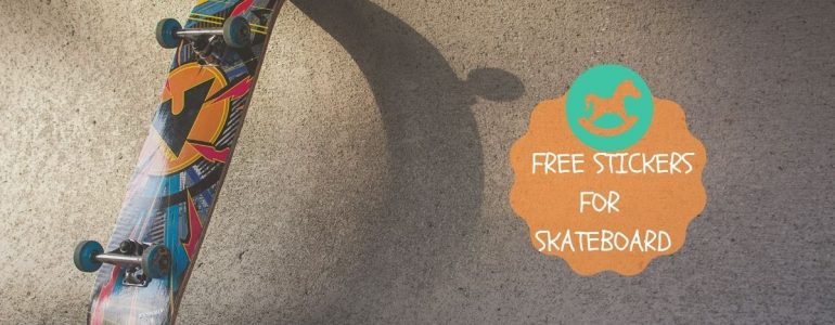 how to get free stickers from skateboard companies